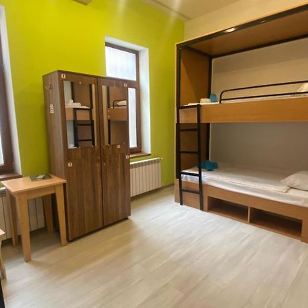 Central Hostel Şǝki Esterno foto