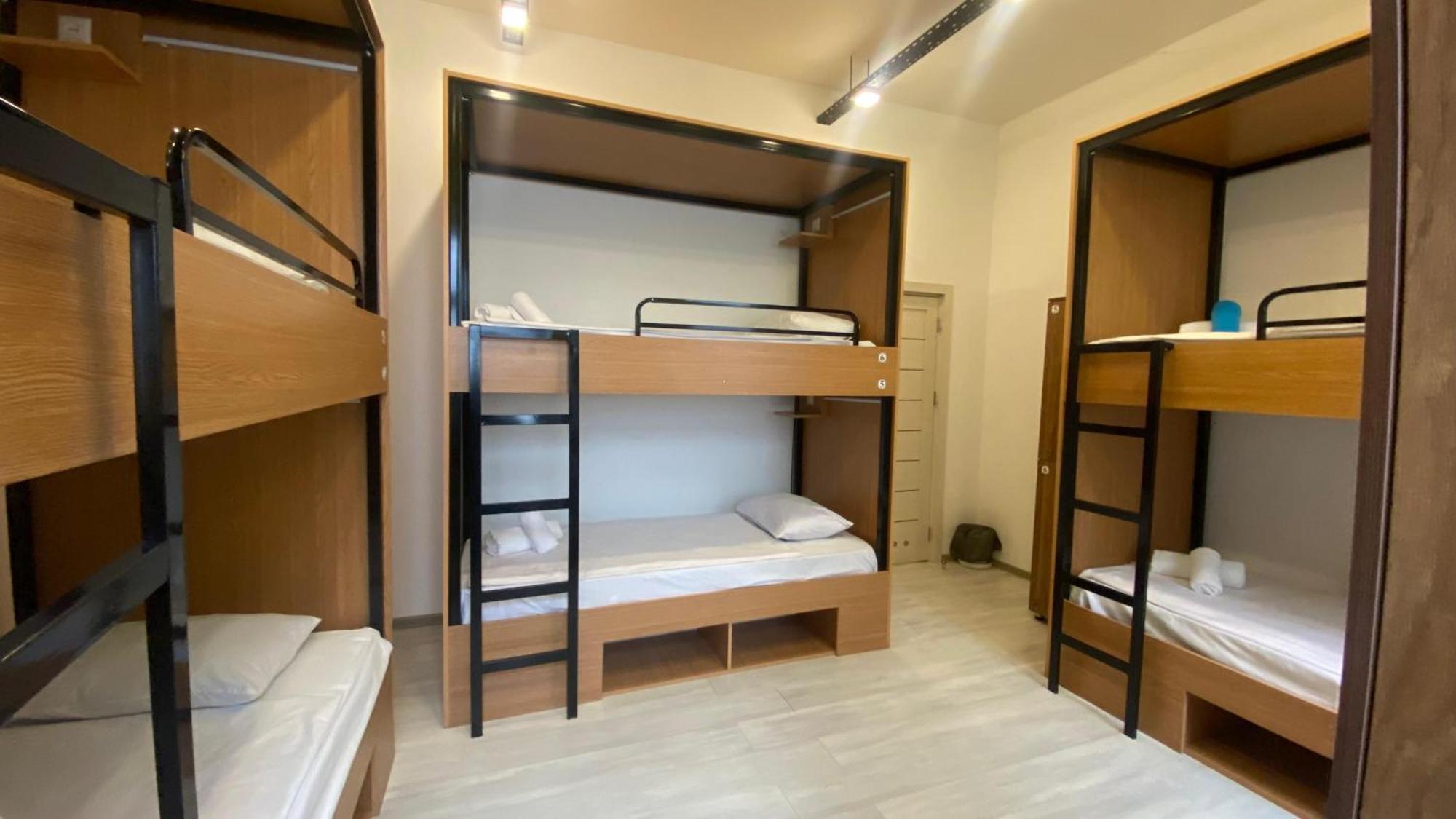 Central Hostel Şǝki Esterno foto