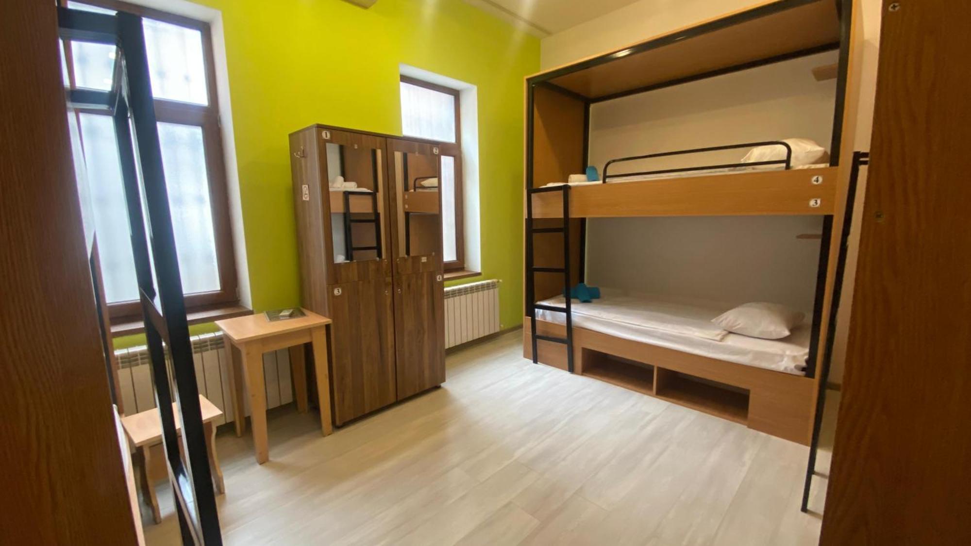 Central Hostel Şǝki Esterno foto
